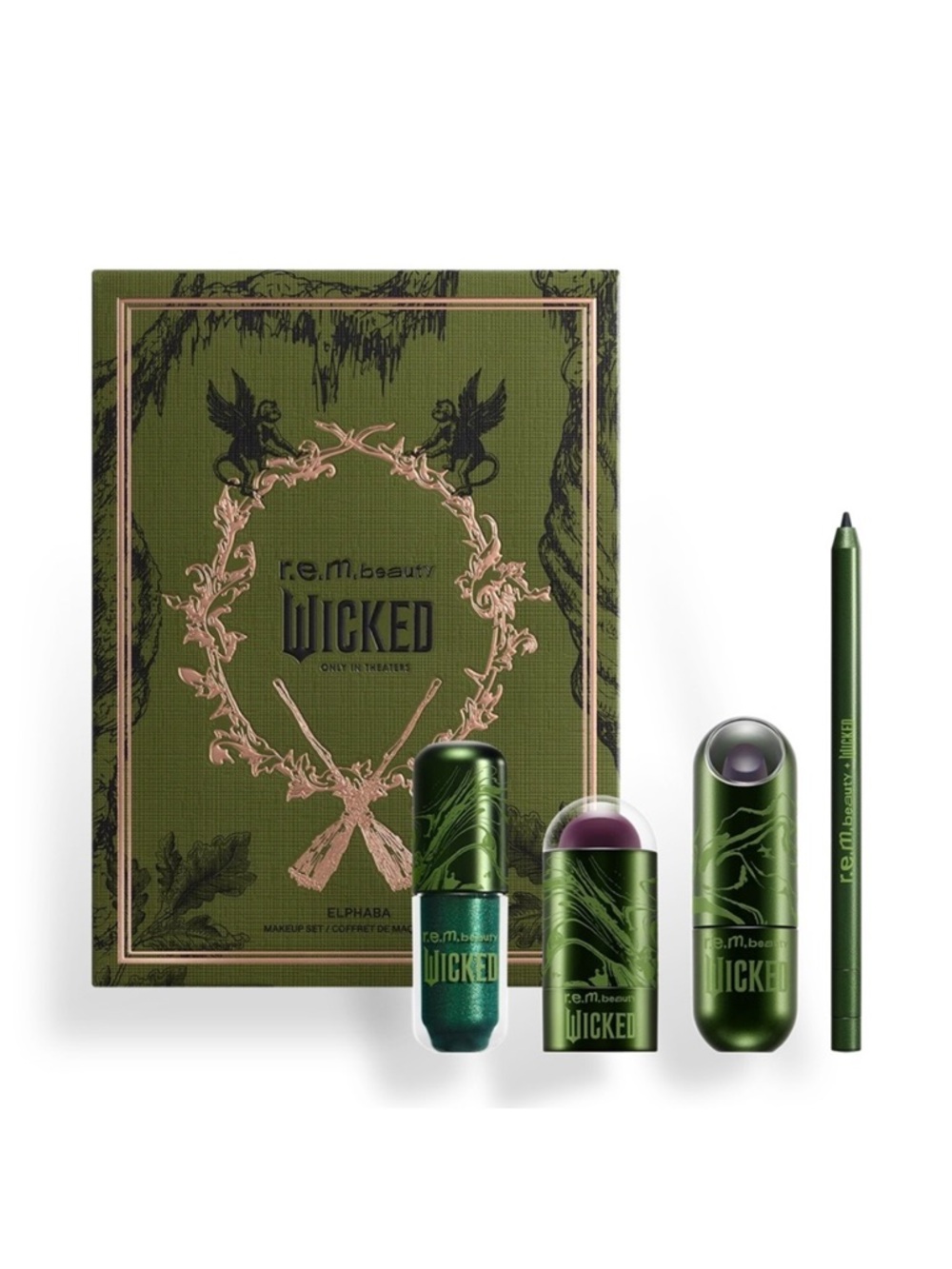 r.e.m. beauty Wicked Elphaba Makeup Set